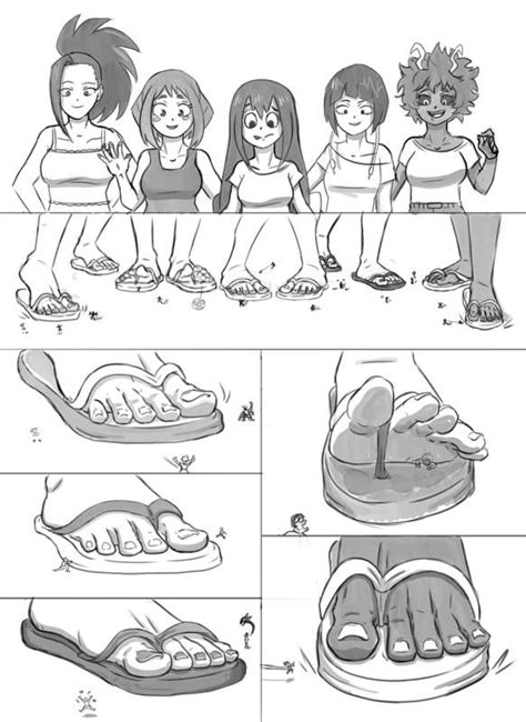 stompedloser|Giantess Pan Comic .